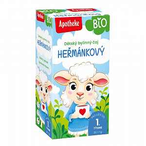 Apotheke Dětský čaj BIO heřmánkový 20x1g