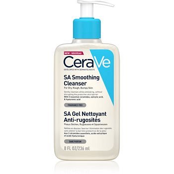 CeraVe SA čisticí a zjemňující emulze pro normální a suchou pokožku 236 ml