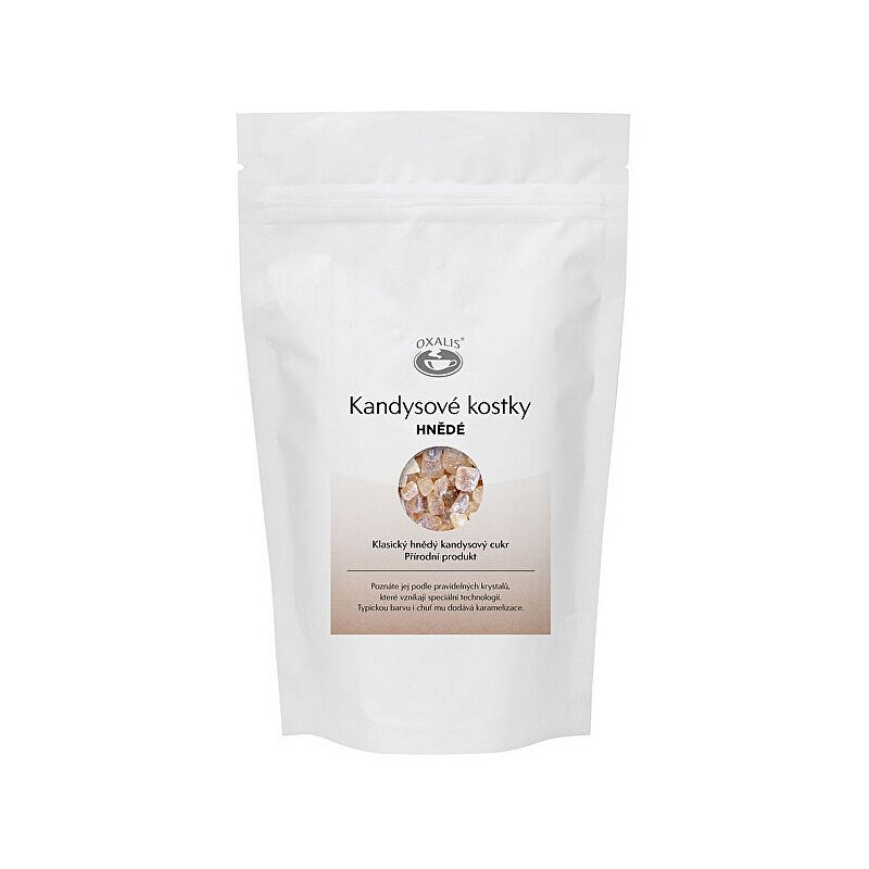Kandysové kostky hnědé 250g