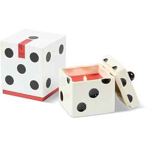 Paddywax Lucky Dice Tobacco Patchouli vonná svíčka z keramiky 283 g