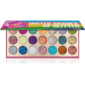 Rude Cosmetics United Shades Of Glitter třpytivé oční stíny 23,1 g