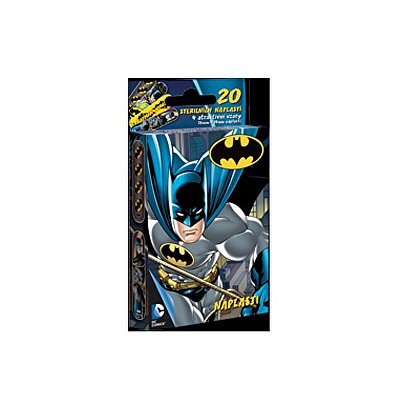 Sterilní náplasti pro děti Batman 20 ks