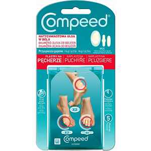 COMPEED Náplasti na puchýře - mix 5 ks