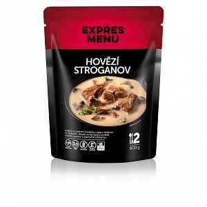 EXPRES MENU Hovězí Stroganoff 2 porce