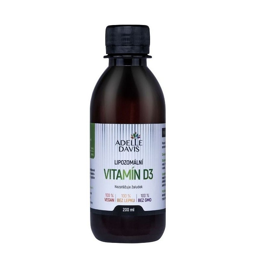 Adelle Davis Lipozomální vitamín D3 200 ml