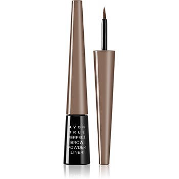 Avon True Colour krémový barevný pudr na obočí odstín Light Brown