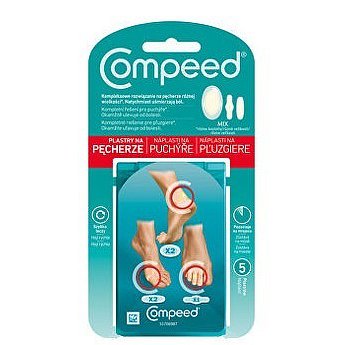 COMPEED Náplasti na puchýře - mix 5 ks