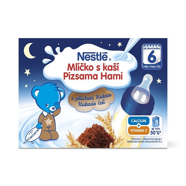 NESTLÉ Mlíčko s kaší kakaové 2x200ml