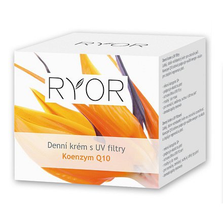 RYOR Koenzym Q10 Denní krém s UV filtry 50ml