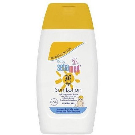 Baby Sebamed SPF 30 dětské opalovací mléko 200ml