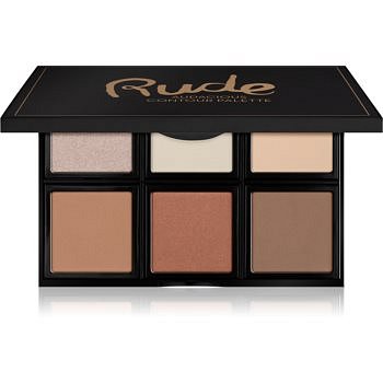 Rude Cosmetics Face Palette Audacious paletka na tvář 18 g