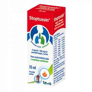 STOPTUSSIN 4MG/ML+100MG/ML POR GTT SOL 1X25ML