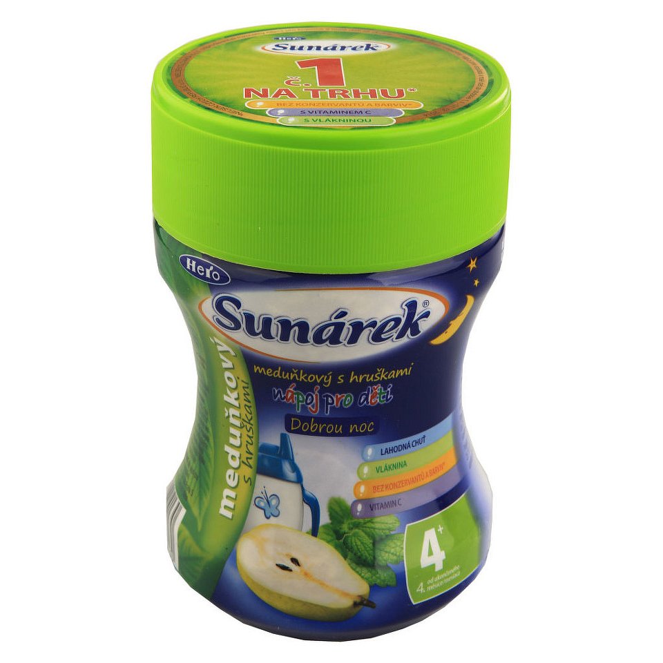 Sunárek rozpustný nápoj Dobrou noc meduňkový 200g - II.jakost