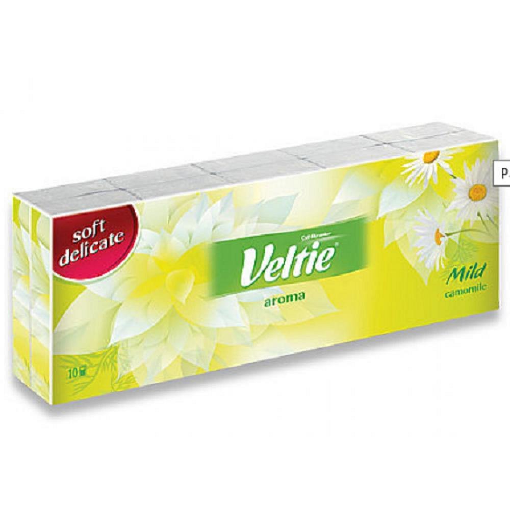 VELTIE aroma camomile 10x10 kapesníky