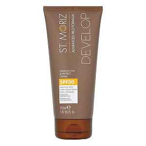 Postupné samoopalovací mléko s ochranným faktorem SPF 30 (Gradual Tan & Protect Cream) 175 ml
