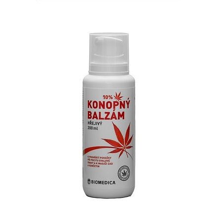 Biomedica konopný balzám hřejivý 200 ml