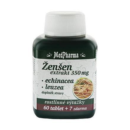 MedPharma Žen-šen+echinacea+leuzea orální tobolky 67