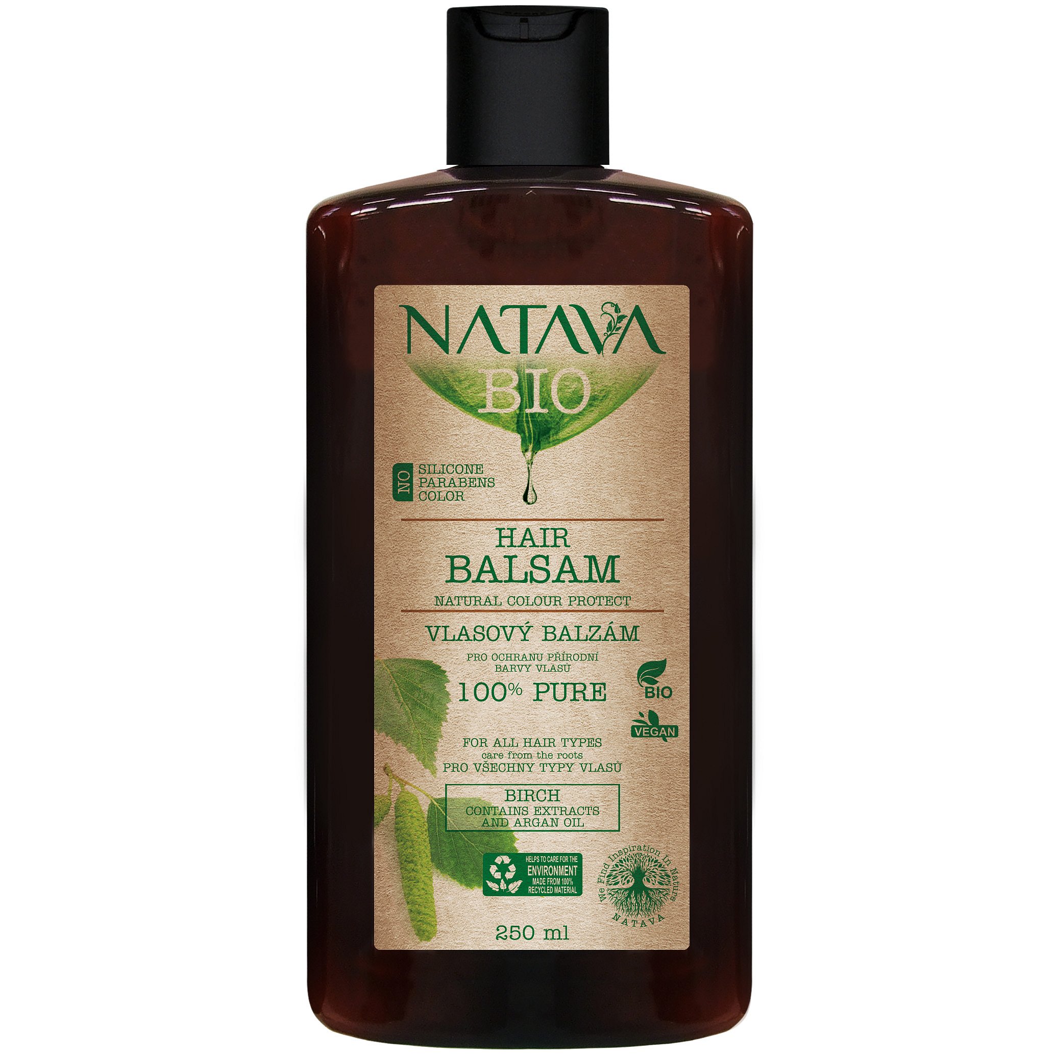 Natava BIO hair balsam Birch 250ml