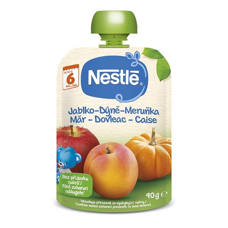 NESTLÉ kapsička ovocná Meruňka/Dýně/Jablko 90g