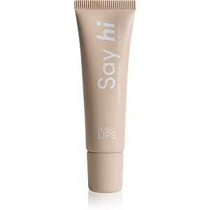 Say Hi Glassy Lips tónovací balzám na rty s peptidy odstín Nude 10 ml