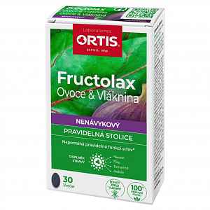 Fructolax Ovoce&Vláknina TABLETY 30