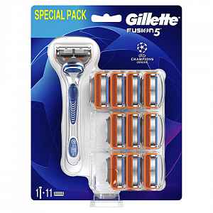 Gillette Fusion Manual strojek + 11 hlavic