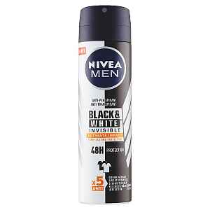 Nivea Antiperspirant ve spreji Men Invisible Black & White Ultimate Impact  150 ml