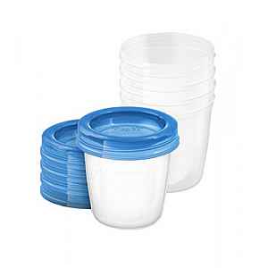AVENT VIA pohárky s víčkem 180ml 5ks Nové