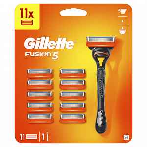 Gillette Fusion Manual strojek + 11 hlavic