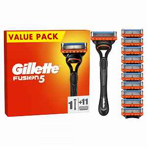 Gillette Fusion Manual strojek + 11 hlavic