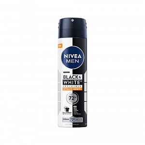 Nivea Antiperspirant ve spreji Men Invisible Black & White Ultimate Impact  150 ml