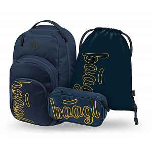 Baagl Školní set Coolmate Lux