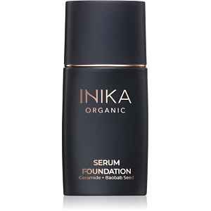 INIKA Organic Serum Foundation pečující make-up pro krásnou pleť odstín Purpose 25 ml