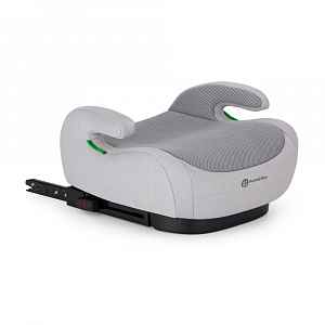 Petite&Mars Podsedák Optimus Pro i-Size Air Gentle Grey 125 - 150 cm (22-36 kg)