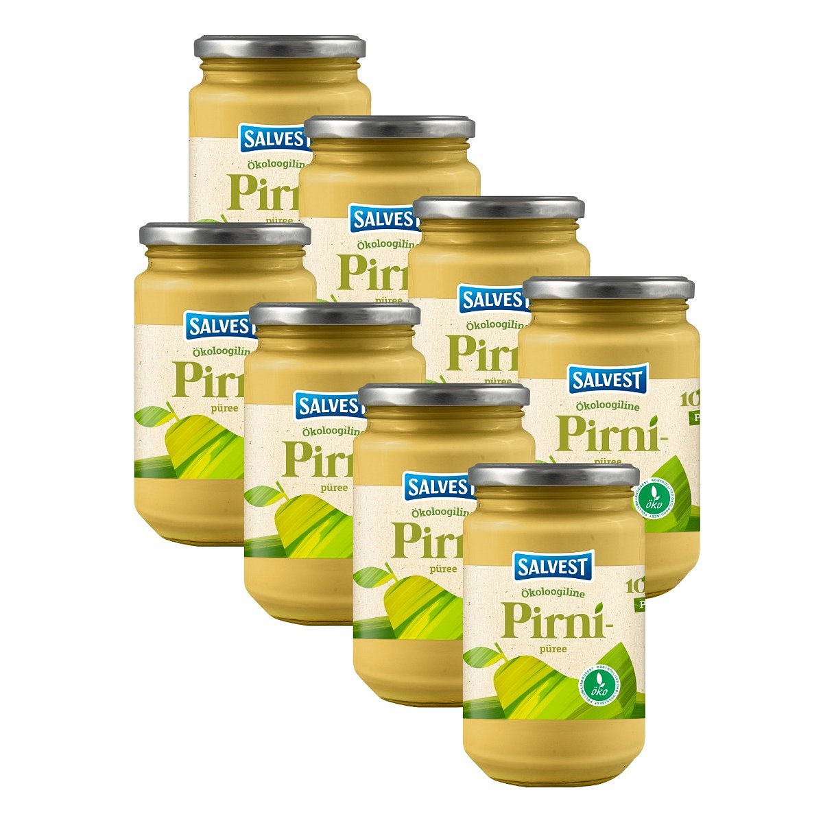 SALVEST Family BIO Hruška 100% 8x450 g