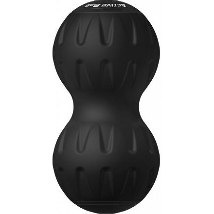 Tratac Active Ball dvojitý vibrační masážní míč černý