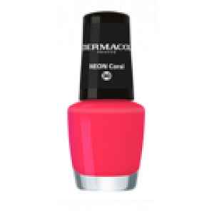 Dermacol Neonový lak na nehty 30 Neon Coral 5 ml