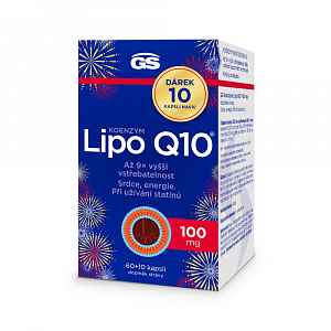 GS Koenzym Lipo Q10 100mg cps.60+10 dárek