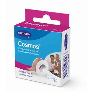 Náplast COSMOS cívková pevná 1.25cmx5m 1ks