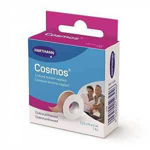 Náplast COSMOS cívková pevná 1.25cmx5m 1ks