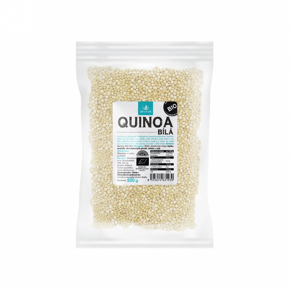 ALLNATURE Quinoa bílá 500 g BIO