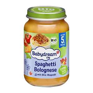 Babydream BIO příkrm boloňské špagety  190 g