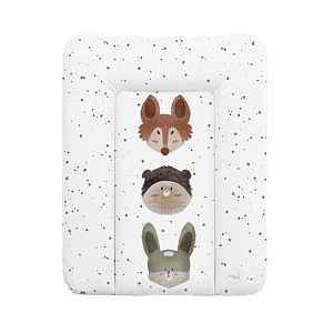 CEBA BABY Podložka přebalovací měkká malá (50x70) Basic Cute Animals