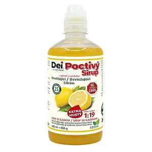 DeiSirup Poctivý Sirup citron 485 ml