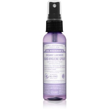 Dr. Bronner’s Lavender bezoplachový čisticí sprej na ruce  60 ml