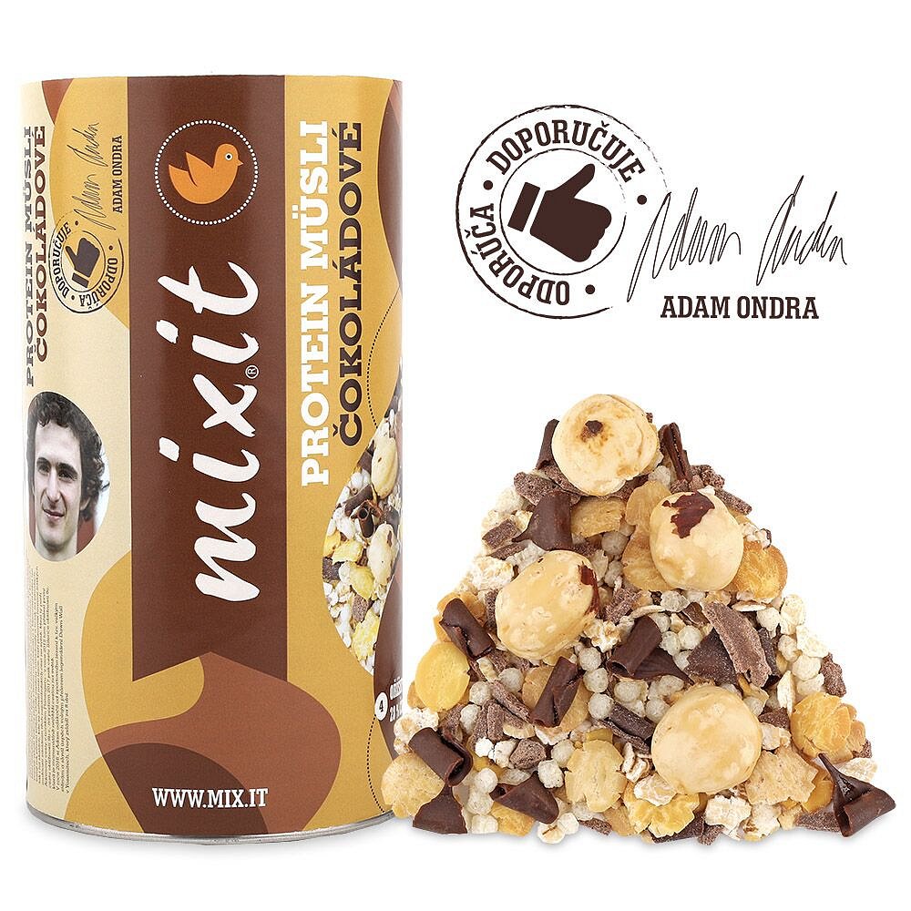 MIXIT Proteinové müsli čokoládové Adama Ondry 450 g