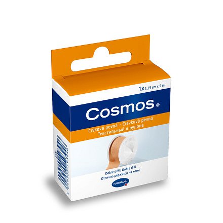 Náplast COSMOS cívková pevná 1.25cmx5m 1ks