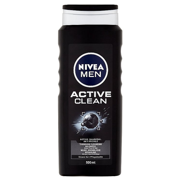 Nivea Men Active Clean sprchový gel 500 ml