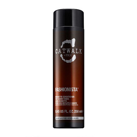 TIGI Catwalk Fashionista Brunette Conditioner Kondicionér na poškozené, barvené, hnědé vlasy 250 ml