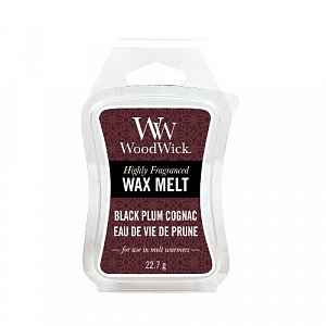 WoodWick Vonný vosk Black Plum Cognac  22,7 g
